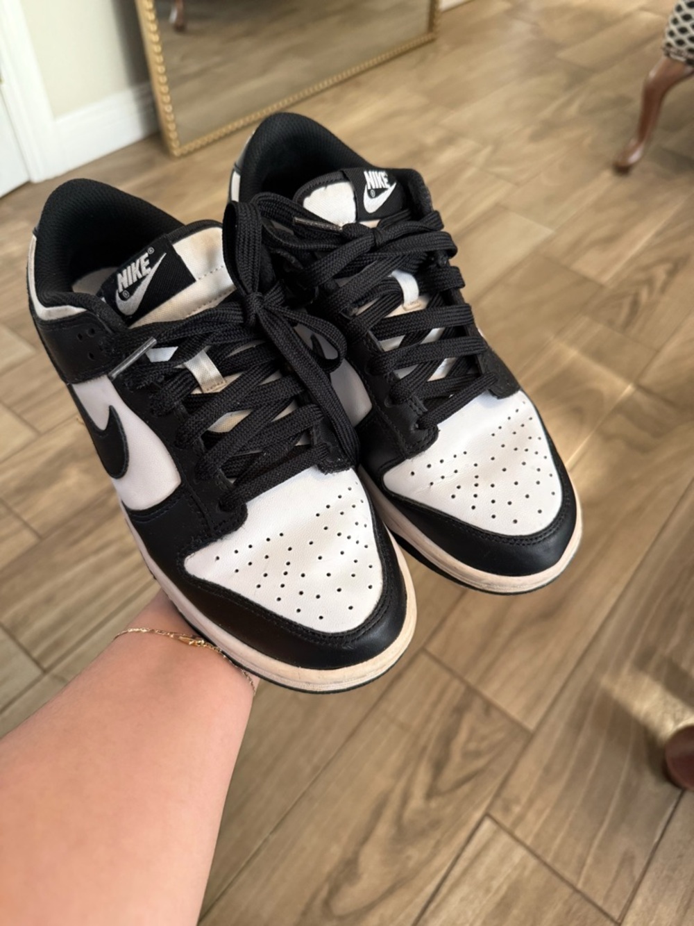 Nike Dunks Low Sneaker Pandas - Picture 5 of 7
